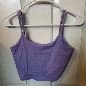 Born Primitive Purple Long Line Sports Bra Size L NWOT